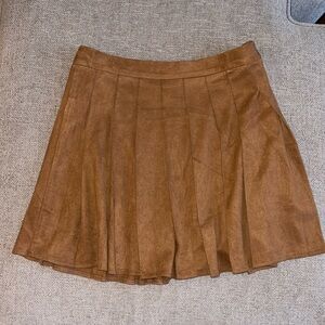Forever 21 High Waisted Pleated Skirt